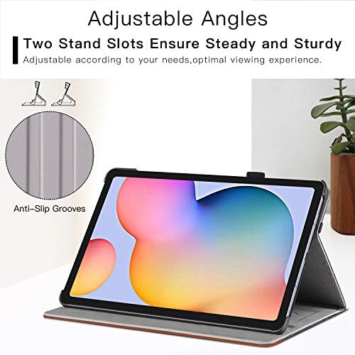 ZtotopCase Case for Samsung Galaxy Tab S6 Lite 10.4 2022/2020,PU Leather Stand FolioCover with Auto Wake/Sleep for Tab S6 Lite Tablet,Denim Black