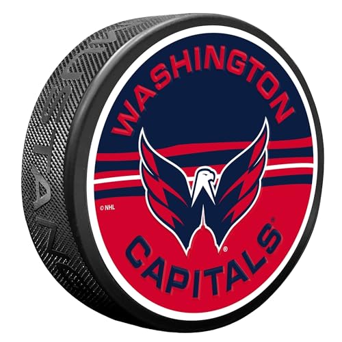 Sports Decor Washington Capitals Puck - Half & Half