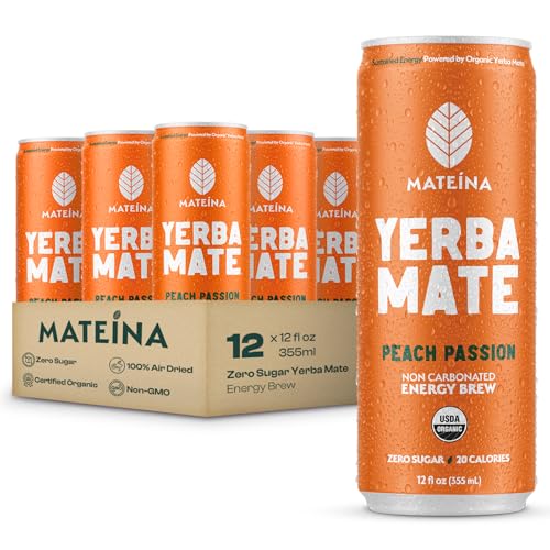 Mateina Peach Passion Yerba Mate