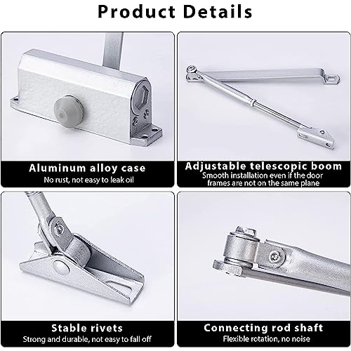Brazo para puerta 8 brazo para puerta marca JASUVII (2)