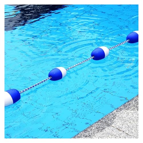 Corde de sécurité pour piscine 5m : flotteur haute visibilité