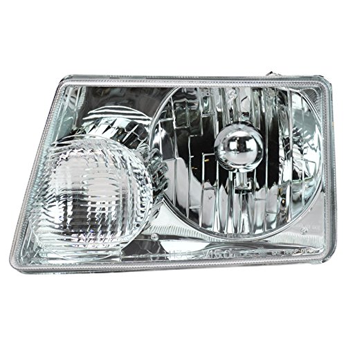 Image of TRQ Driver Side Headlight Assembly Compatible with 2001-2011 Ford Ranger FO2502173
