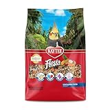 Kaytee Fiesta Cockatiel Food, Nutritious and Fun Blend, Supports Skin, Feather, Digestion, Brain and Heart Health, 2.5 pounds