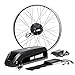 YS YOSE POWER 26 Zoll E-Bike Umbausatz Conversion Kit 36V350W Heckmotor mit 36V13Ah Li-ion Batterie für Hinterrad 8-10 Gang Steckranz Kassette, Integrierte Controller, LCD Anzeige, Pedal Sensor