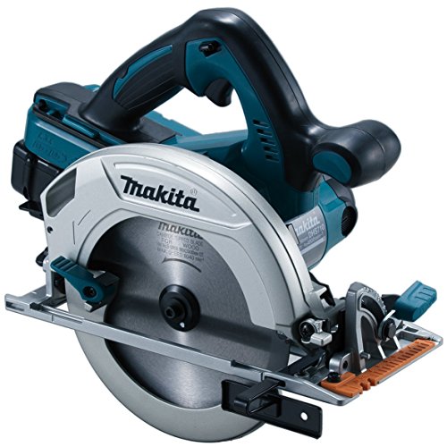 Makita DHS710Z 36V Cordless li-ion Circular Saw (Body Only) -Accepts 2 x 18V Batteries, 36 V, Blue, Large