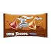 KISSES Chocolates, Gluten-Free Solid Milk Chocolate CandyWrapped in Seasonal Foil in Fall Harvest Packaging, 11 Ounce Bag (Pack of 6)