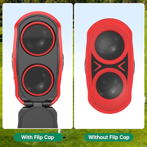Golf Rangefinder Flip Cap for Callaway Golf 300 Pro | Compatible with The red Model only. Lens Protection from Dust & Scratches | Easy Install Quick Release Cap | Durable & Weather-Resistant Material