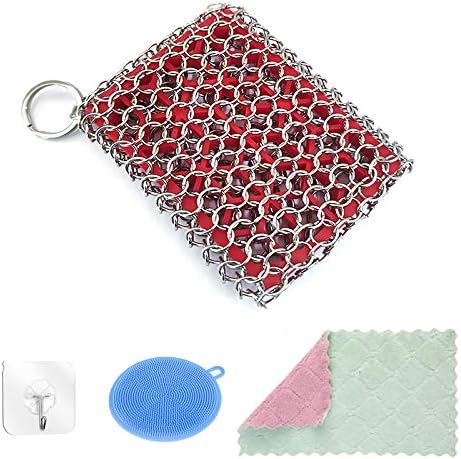 4Pcs Cast Iron Skillet...