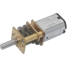 N20 Gear Motor 3mm Diameter D-Type Shaft 3v 6v 12v DC1500 RPM