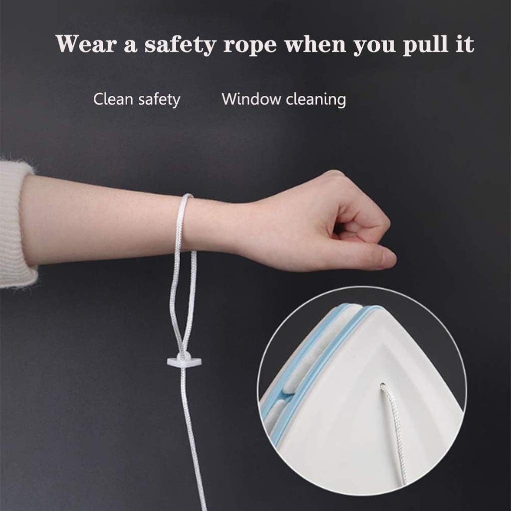 Glass Double-Sided Wipe，Window Cleaner Glass Wiper Magnetic Cleaning Tools Useful Surface Cleaning Brush for High-Rise