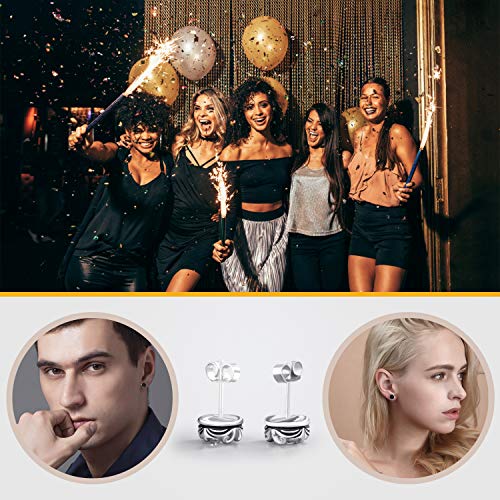 Image of 620 Pcs 12 Styles Earring Backs, iBayam Earring Backings for Studs Multiple Styles Earring Back Clips Earring Backs Metal Rubber Plastic Secure Earring Backs for Safety