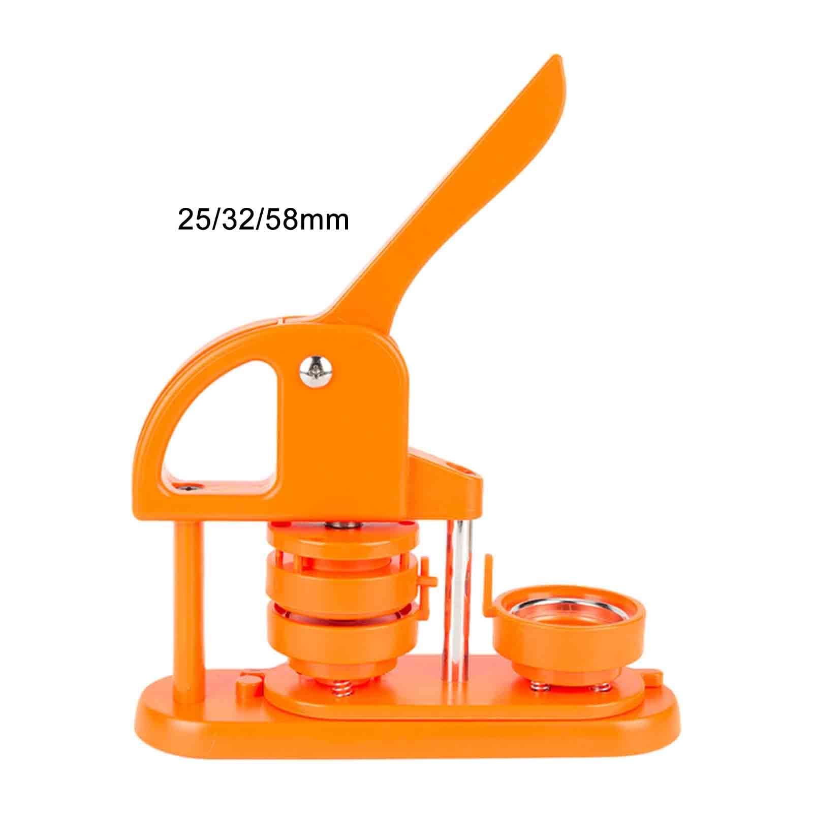 máquina para Hacer Botones, Máquina for Hacer Botones, Perforadora de Insignias, botón Pin, fácil Usar, fabricación moldes DIY(58mm)