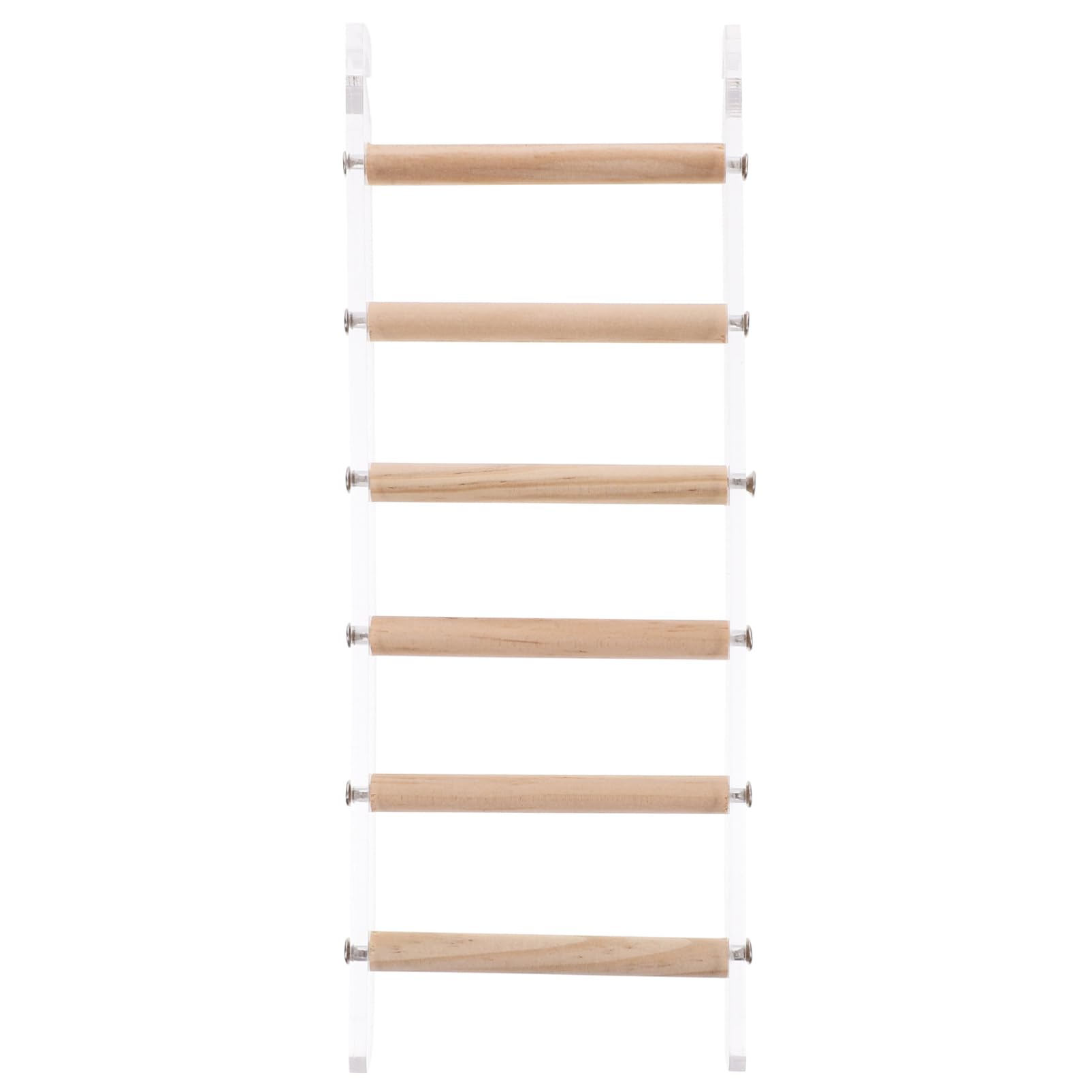 SUPVOX Climbing Ladder for Birds Parrot Wooden Ladder Toy Bird Cage Pet Safety Durable