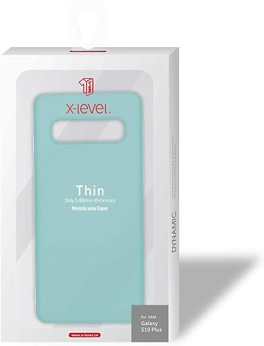 Miniatura 7 de X-level Funda para Samsung Galaxy S10 Plus, Serie Dinámica Funda ultrafina y suave de goma de gel de silicona a prueba de golpes con forro de
