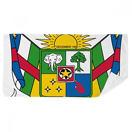 Débarbouillette Afrique Centrale multicolore absorbante et compacte - 2