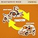 BEASTBOX BEASTDRIVE BD-16 Fickle Step Deformation Toys Action Figure, Converting Toys in Vehicle and Beast, Perfect Birthday Party Gift for Teens and Adults