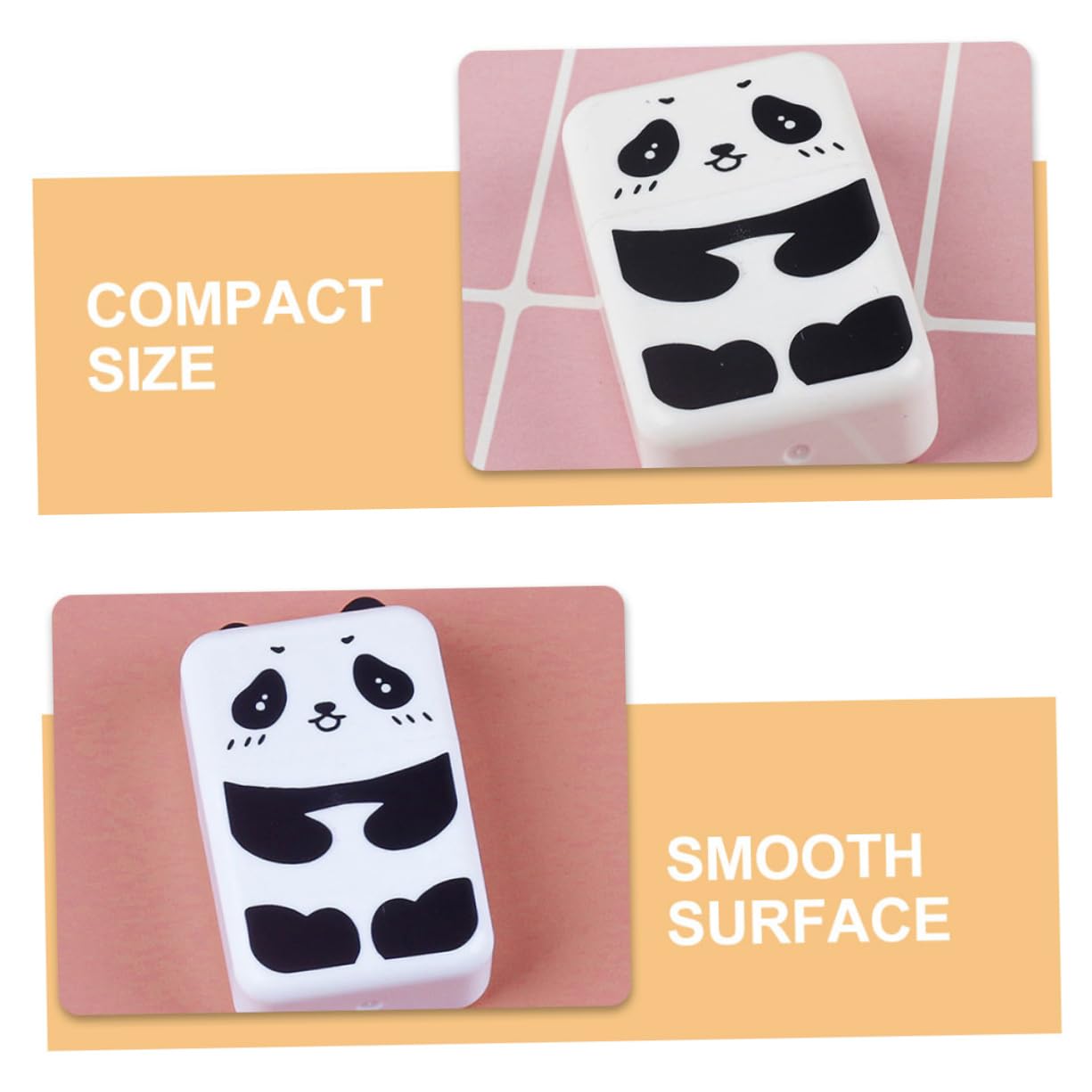 SHINEOFI 4 Sätze Panda Radiergummis Kreative Bleistiftradierer Für Zeichnungen Für Schulbedarf Und Bastelprojekte Praktische Schreibwaren Für Zuhause Und Büro 10 Stück * 4