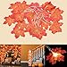 Produktbild Maple Leaf Lichterketten, 2 Pack 3M 20 LED Herbst Girlande Lichterkette Outdoor Indoor Dekoration Lichter für Halloween, Thanksgiving, Weihnachtsfeier