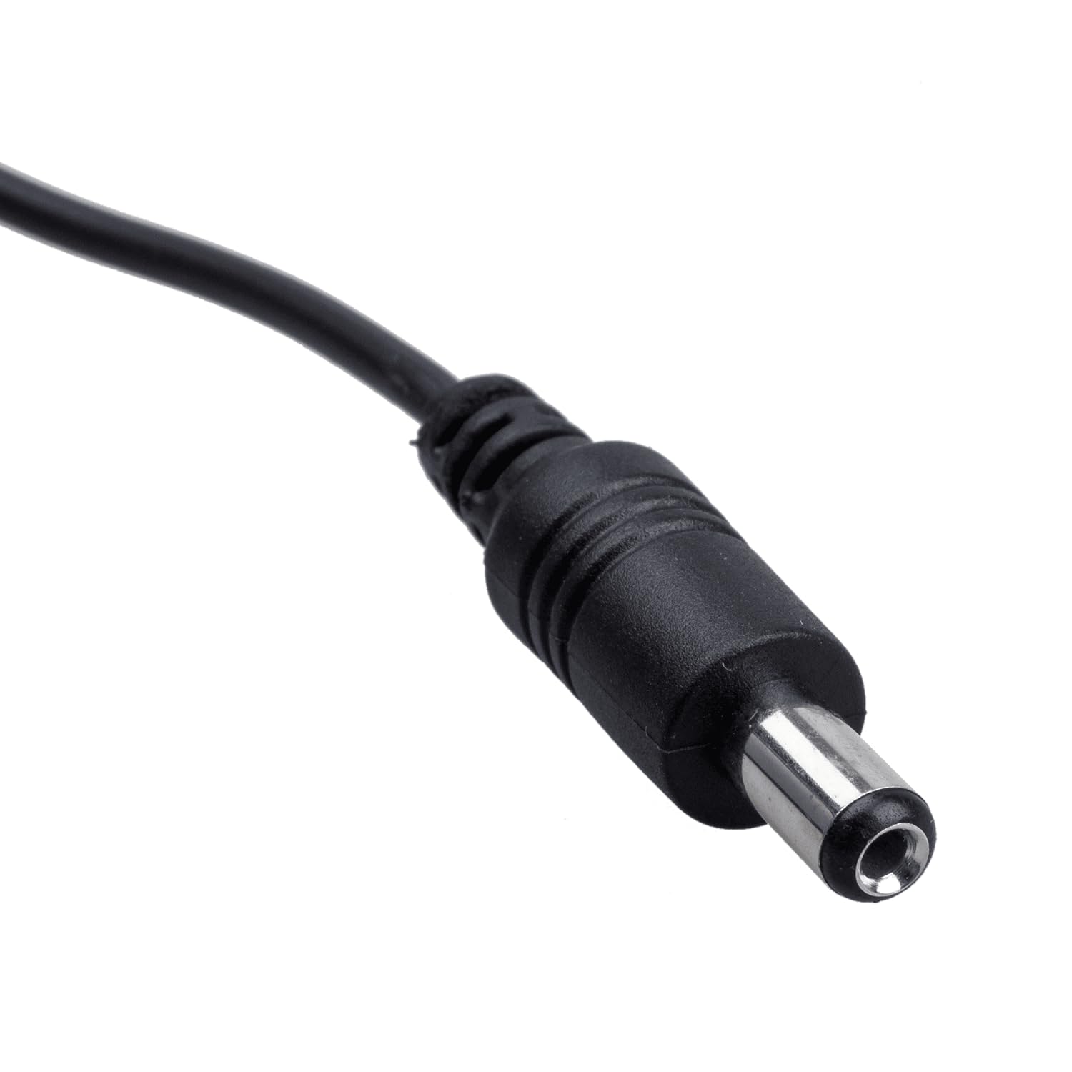 CABLEPELADO Câble D'alimentation CC Compatible Avec CCTV DVR, Bande LED, Routeur, écrans, Capteurs, Alexa 2 V CC 2 A 5,5 X 2,1 Mm Noir 3 M