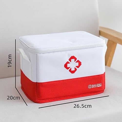 Miniatura 9 de Bolsa vacía de primeros auxilios, bolsa de emergencia, kit de supervivencia de viaje, bolsa de medicina, botiquín médico de primeros auxilios, bolsa