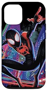 Marvel Spider-Man in das Spider-Verse Miles Morales City Hülle für iPhone 12/12 Pro