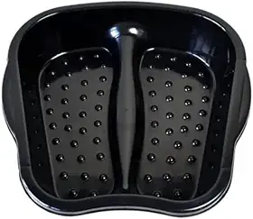 Bacia de hidromassagem para pés, com base de massagem, para relaxamento doméstico