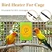 Kokopro Bird Heater for Cage - Snuggle Up Bird Warmer for Exotic Pet Birds, 10W African Grey, Parakeets, Parrots, (3.7