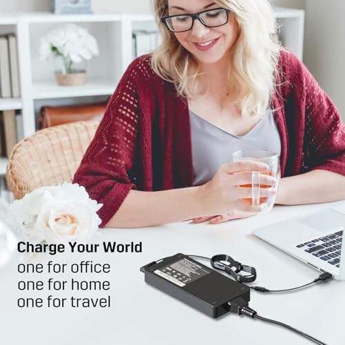 Image of 300W 20V 15A Laptop Charger Replacement for Lenovo Legion 5 5i 5P 7 7i pro 15 16 17 R9000P R9000K Y9000K Y9000X, Fit for ADL300SDC3A GX21F23045 SA10R16956 5A10W86289 AC Power Adapter Supply Cord