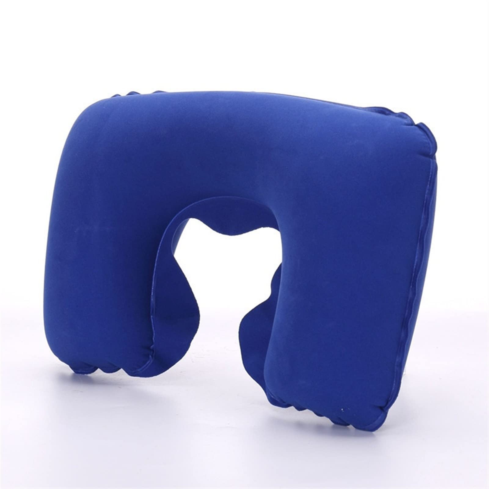 Almohada para el cuello en forma de U Almohada para el cuello inflable funcional Almohada de viaje inflable en forma de U Cojín de aire para el descanso del cuello de la cabeza del automóvil para almo