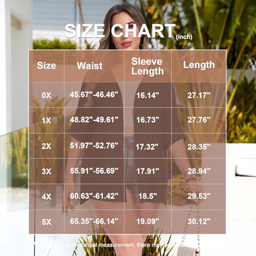 Image of Lastshe Womens Plus Size Cardigan Short Sleeve Lightweight Loose Cover Ups Open Front Sweaters Summer Cardigan