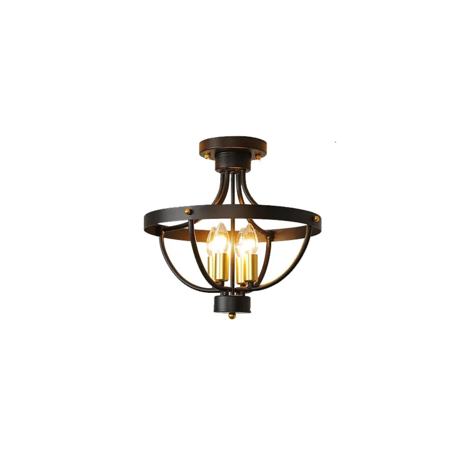 LYMSXAZOU Vintage dining room chandelier, American country farmhouse ceiling light for living room, bedroom, kitchen, bar and hallway,Wall Lamps