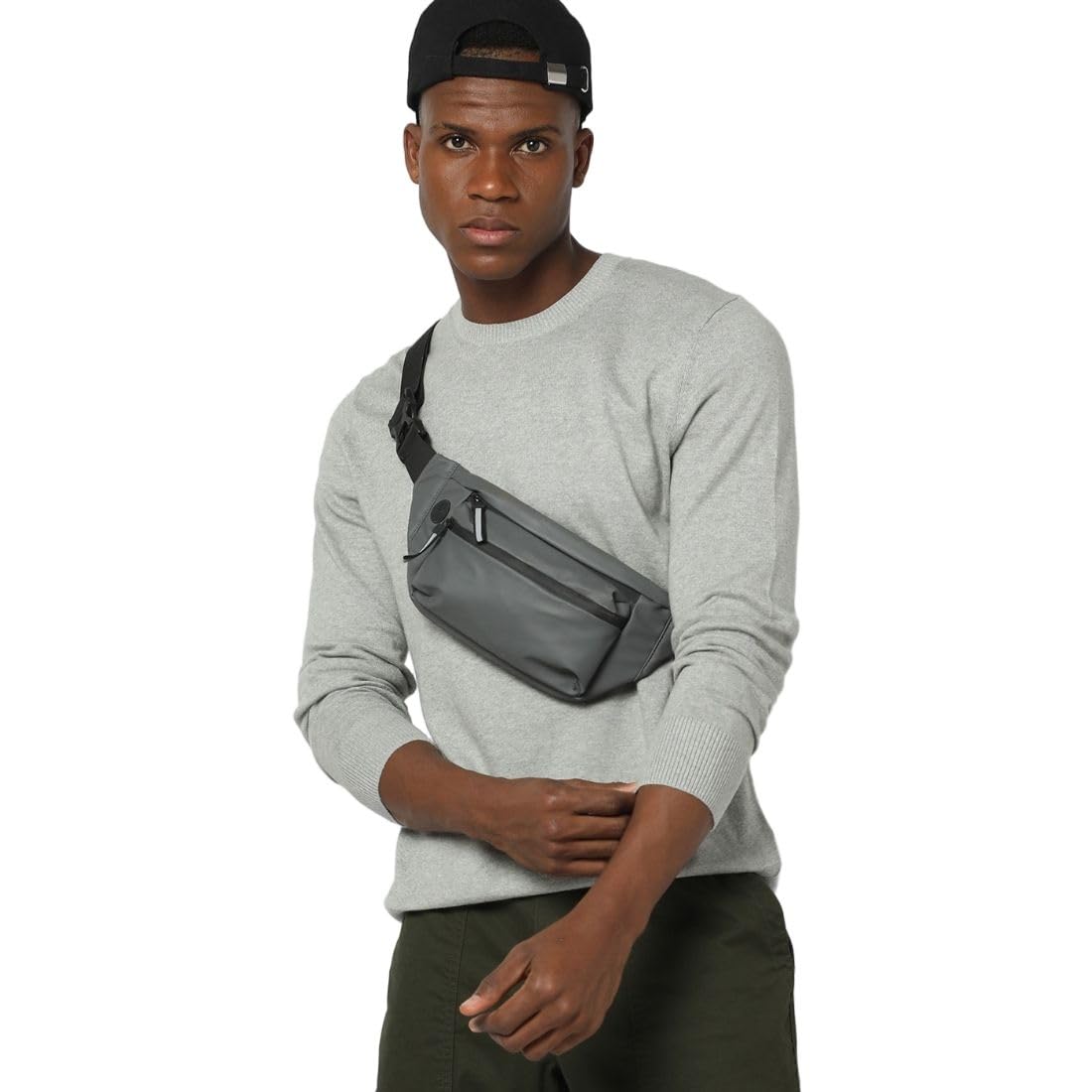 Men's Solid Regular Fit Pullover Sweater