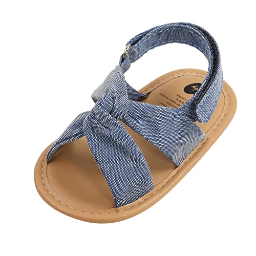 Generic Baby Boys Girls Sandals Soft Sole Summer Wedding Dress Flat Shoes Beach Sandal Newborn Crib Baby Shoes Boy 6-12 Months