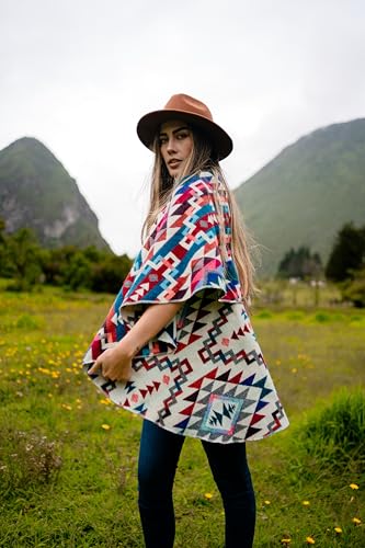 Ponchos for Women – Alpaca Wool Blend, Elegant Shawls for Women, Lightweight Yet Warm Poncho Sweater, Easy Care3