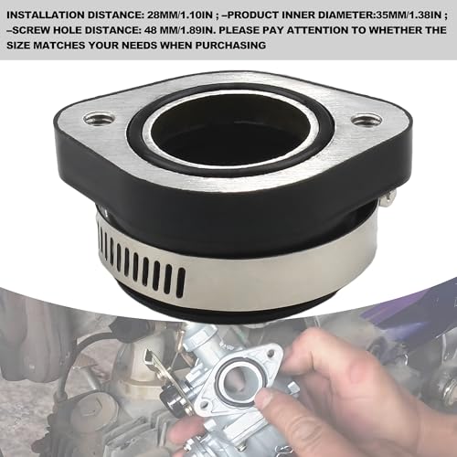 Colector de admisión PE28 carburador de 28 mm accesorios moto 5