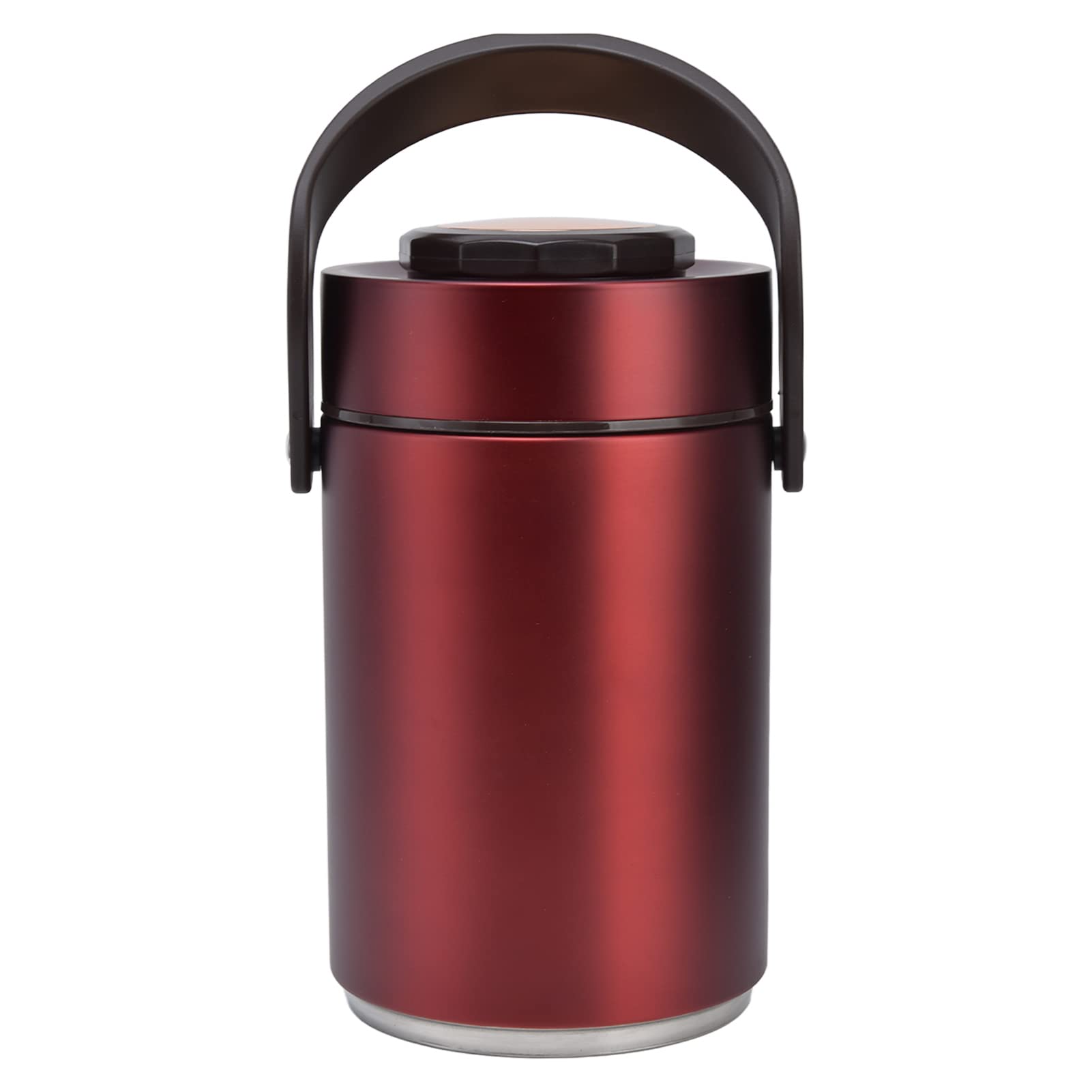Contenitore termico 2 3L alimenti per bambini acciaio inox 304 3 strati zuppe porridge yogurt rosso