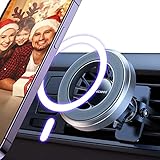 VICSEED Fit for MagSafe Car Mount [12 Strongest Magnets & Stablest] Magnetic Phone Holder for Car Ve