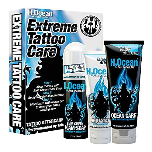 H2Ocean Extreme Tattoo Care Complete Tattoo Aftercare Kit