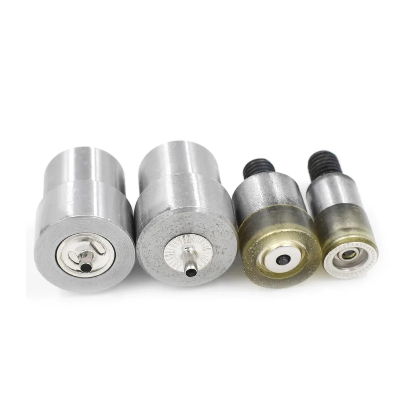 Snap Fasteners Botón Die Kit de moldes for botones a presión | Botones de presión, herramienta de instalación, sujetador, costura hecha a mano, artesanía DIY(MoldAndBlackButtons,15mm)