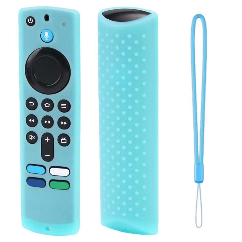 Tsophreniq Silicone Remote Cover Shockproof Design AntiScratch NonSlip Grip for Stick 3rd Gen/4K Remote Shell Cover