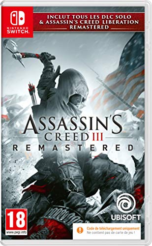 Assassin' creed 3 + assassin' creed liberation remaster switch code in box - vue 6
