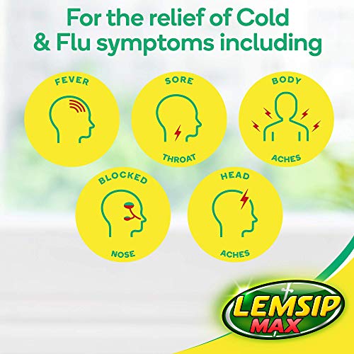 Lemsip Max Cold and Flu Lemon Flavour