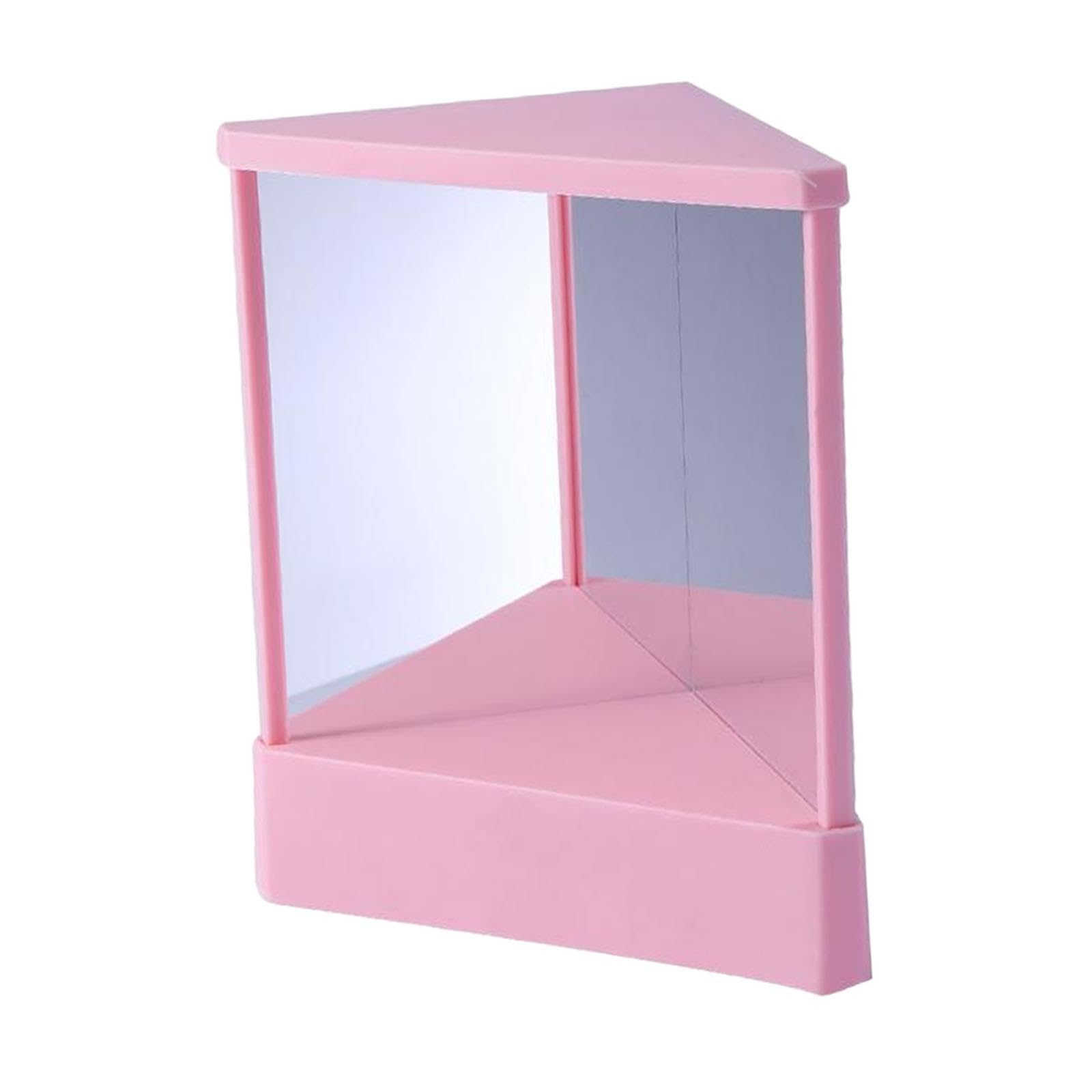 SHOPORA® Non Reversing Mirror Cosmetic Mirror for Facial Correction Table Living Room S Pink | Makeup | Makeup Tools & Accessories | Makeup Mirrors-image-39