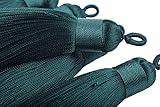 Las borlas se pueden utilizar para diversos tipos de proyectos de bricolaje, como joyas (pendientes, collares, etc.), accesorios de ropa o incluso decoración del hogar.