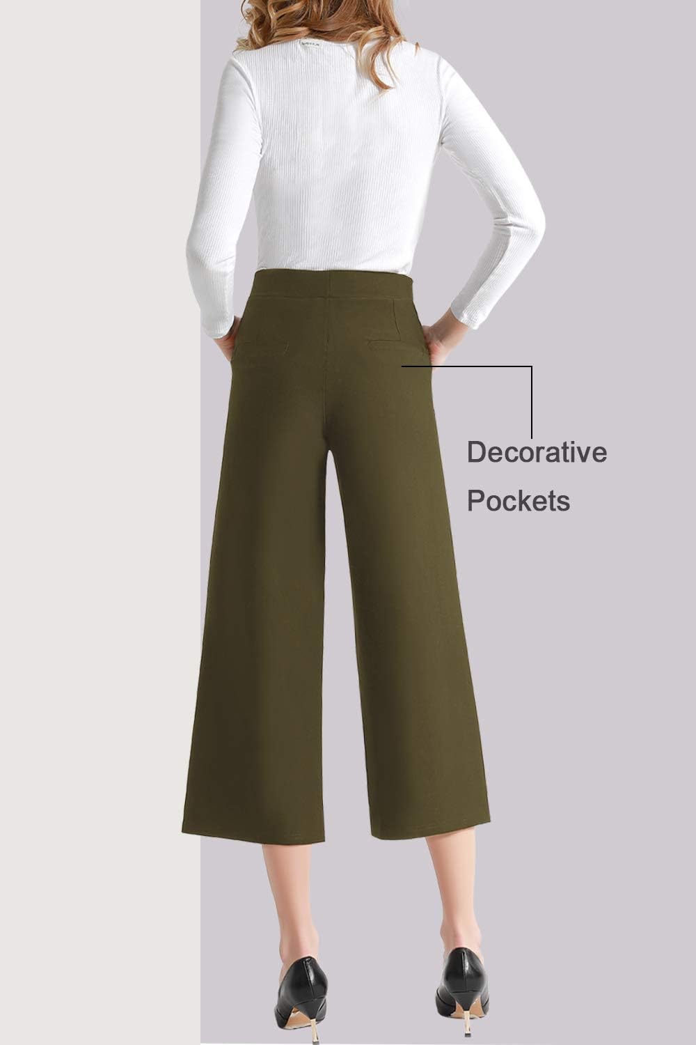 Womens Wide Leg Palazzo Dress Pants Split Tie Front Beach Cover Up Wrap Long Trousers Casual Flowy Loose Lounge Pants Pink