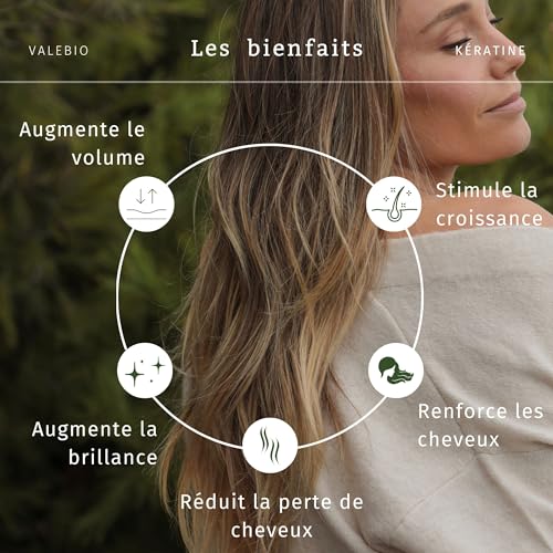 Cheveux cassants et chute ? Solutionnez le problème avec le pack keratine Valebio - 2