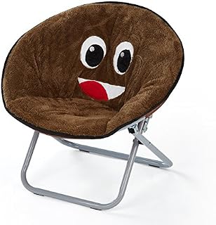 Emoji Pals Poop Kids Saucer Chair