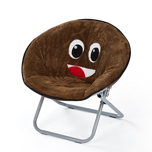 Emoji Pals Poop Kids Saucer Chair