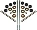 ACDelco Professional 45G0072 Suspension Stabilizer Bar Link Kit with Hardware