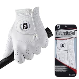 FootJoy CabrettaSof Herren Golfhandschuh Weiß Linkshänder M